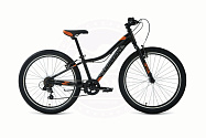 Велосипед 24" NOVATRACK VALIANT (рама ст. 10", 12", 18ск, TY21/TS38/SG-6SI, V-brake) фиолетовый