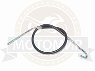 Трос заднего тормоза L-590мм, ход-40мм, вылет-100мм, Ява, ТПК МотоМир