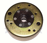 Зажигание 4х т GY6-180 в сборе с маховиком (7+1 катушка) (052QMI0-0601000F0) (НАБОР)