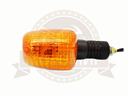 Боковой фонарь (BF-14) Мопед желтое стекло квадратный (компл. 4 шт.)  (кол-во в упак. 200 шт.)