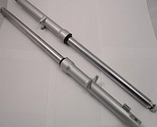 Перо вилки передней Альфа левое/правое  27 мм ось 12 мм (барабан. тормоз)