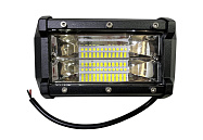 Фара светодиодная LED-011B, 13.5*8*6.5CM, 72W  3030 LED (24 диода)