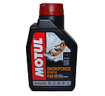 Масло MOTUL Snowpower SYNTH 2Т,  API TC, JASO FD синтетика для снегоходов  (1литр) 108209