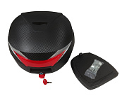 Кофр задний пластик JX  А-13, 30 л., черный