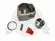 Цилиндр в сборе с поршнем CB150 см3 62,0 мм (162FMJ) Сenturion (H97мм, h68мм, палец 15мм)