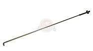 Тяга заднего тормоза Аякс 300/350 задняя в сборе с пружиной и гайкой (980мм)  (S-P59D250)