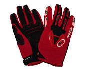 Перчатки PRO-BIKER CE-03 текстиль с пальцами ладонь противоскольз. ткань, красный