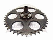 Звезда 42 зуб. (520) цепи, задняя Иж Россия в сборе, шлицевая