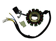 Зажигание CBB250 см3 Zongshen ZS 165FMM голое (без маховика) (статор) (100104175-0002)