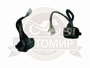 Переключатель VORTEX CITY, SWIFT STREET левый+правый, черные УЗКИЕ (НАБОР)