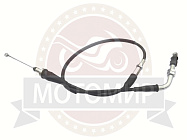 Трос газа L- 820мм, ход-90мм, 4Т ТИП3 DINGO T150 (НАБОР)