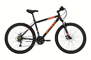 Велосипед 27" STARK Outpost 1.D (23) (рама сталь 18") черный/оранжевый, оранж/голуб., синий