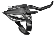 Шифтер/тормозная ручка Shimano Tourney EF500,правый, 7 скоростей, трос 2050мм, черный ESTEF5002RV7AL Шифтер/тормозная ручка Shimano Tourney EF500,правый, 7 скоростей, трос 2050мм, черный ESTEF5002RV7AL