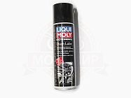 Смазка цепи LIQUI MOLY Racing Chain Lube для МОТО цепей всех видов , аэрозоль 250мл.