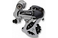 Переключатель  передач задний Shimano Altus, M310, 7/8ск., (под петух), серебрянный ERDM310DS