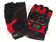 Перчатки PRO-BIKER MCS-04 (без пальцев, с защитой) текстиль-сетка