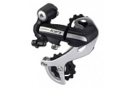 Переключатель  передач задний Shimano Acera M360, SGS, 7/8ск., (под петух) черн./сереб., ERDM360SGSL