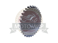 Звезда 33 зуб. (428) цепи, 12.7шаг, на вал d20мм, h28мм, шпонка 6мм, мотобуксировщик