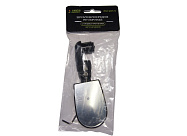 Зеркало Вело торцевое регулируемое, крепление в руль, шестигранник JY08