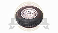 Колесо 12"  в сборе  5,00 -12 (диск 4,00В-12, ET24) Аякс, ступица 4 отв.