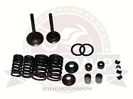 Ремкомплект головки 4х такт. GY6-150, 157QMI (клапана, сухари, пружины, тарелки)