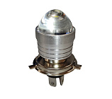 Лампа светодиодная (LED) 12V  (H4)  фарная , линзованная (ближний /дальний)