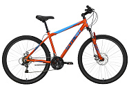 Велосипед 27" STARK Outpost 1.D (23) (рама сталь 16",18",20") оренжевый/голубой/синий