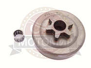 Барабан-звездочка RAPIRA 3/8"P6z (28001) Makita 290E, Hus.33, 34, 35, 37, Jonsered 36, 361,361av,