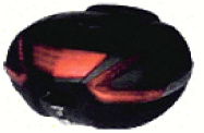 Кофр багажный мото задний CIGNA E-68 48л черный