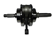 Коленвал 166FMM (+ 2 подшипника) E07-1 (НАБОР)