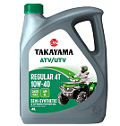 Масло TAKAYAMA REGULAR, 4T 10W40 ATV/UTV SL MA-2 п/синт, 4 литра 6056118 Масло TAKAYAMA REGULAR, 4T 10W40 ATV/UTV SL MA-2 п/синт, 4 литра 6056118
