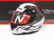 Шлем интеграл NITRO N2400 ROGUE (Black/White), размер M (6 шт в кор.) Шлем интеграл NITRO N2400 ROGUE (Black/White), размер M (6 шт в кор.)