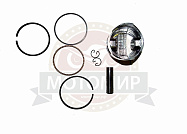 Поршень 160F (GX120) 60мм (поршень, кольца, палец d13мм, стоп. кольца) (13311+13312+13313+13400) Поршень 160F (GX120) 60мм (поршень, кольца, палец d13мм, стоп. кольца) (13311+13312+13313+13400)