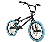 Велосипед 20" Stark'25 Madness BMX 4 (рама ст.,пром.подшп., пеги, клещ.торм.) серо-фиолет/черный/син Велосипед 20" Stark'25 Madness BMX 4 (рама ст.,пром.подшп., пеги, клещ.торм.) серо-фиолет/черный/син