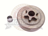 Барабан-звездочка RAPIRA 3/8"P6z (28001) Makita 290E, Hus.33, 34, 35, 37, Jonsered 36, 361,361av, Барабан-звездочка RAPIRA 3/8"P6z (28001) Makita 290E, Hus.33, 34, 35, 37, Jonsered 36, 361,361av,