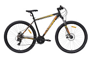 Велосипед 29" Stark'23 Indy 2.D (рама ал. 18", 21ск, мех) темный мультицвет/оранжевый,желтый Велосипед 29" Stark'23 Indy 2.D (рама ал. 18", 21ск, мех) темный мультицвет/оранжевый,желтый