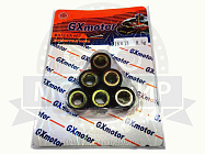 Ролик вариатора (компл 6 шт.) 16х13 8,5 гр GY6-50, 139QMB, Хонда DIO, Tact, Lead (стд.) (НАБОР) Ролик вариатора (компл 6 шт.) 16х13 8,5 гр GY6-50, 139QMB, Хонда DIO, Tact, Lead (стд.) (НАБОР)