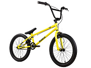 Велосипед 20" Stark'25 Madness BMX 1 (рама ст.,клещ. торм.) лимонный/черный/черный Велосипед 20" Stark'25 Madness BMX 1 (рама ст.,клещ. торм.) лимонный/черный/черный