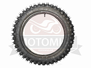 Покрышка ПетроШина 18" Л-229, 3.75-18 (100/100-18) с камерой, кроссовая квадратные пятаки, Иж Покрышка ПетроШина 18" Л-229, 3.75-18 (100/100-18) с камерой, кроссовая квадратные пятаки, Иж