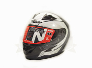 Шлем интеграл NITRO N2400 PIONEER (Black/Gun/White/Silver), размер L (6 шт в кор.) Шлем интеграл NITRO N2400 PIONEER (Black/Gun/White/Silver), размер L (6 шт в кор.)