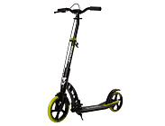 Самокат городской NOVATRACK DEFT PRO (230*200мм.,алюм.,аморт.,эрг.руль,фикс.руч.,V-br) лимонный Самокат городской NOVATRACK DEFT PRO (230*200мм.,алюм.,аморт.,эрг.руль,фикс.руч.,V-br) лимонный