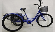 Велосипед 26" 3-х колесный DELTA TRIKE (7 скоростей, корзинка спереди и сзади) (см. ЗИП) Велосипед 26" 3-х колесный DELTA TRIKE (7 скоростей, корзинка спереди и сзади) (см. ЗИП)