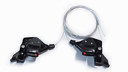 Шифтер-триггер MicroSHIFT Mezzo TS71-8 (3*8 скорости) аналог ALIVIO, ACERA Шифтер-триггер MicroSHIFT Mezzo TS71-8 (3*8 скорости) аналог ALIVIO, ACERA